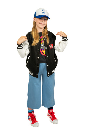 Bluza bejsbolówka dziecięca - Pol'and'Rock - CZARNA
