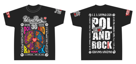 T-shirt męski - 30. Pol'and'Rock RĘCE