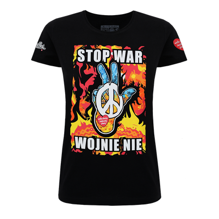 T-shirt damski Stop War