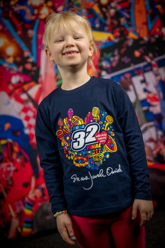 Bluzka niemowlęca z długim rękawem 32. Finał - granatowa