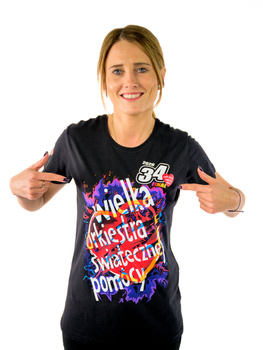 T-shirt damski - POMAGANIE- 34. Finał