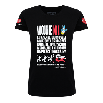 T-shirt damski Wojnie nie 2022