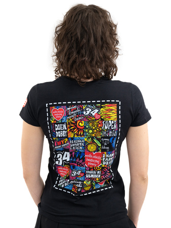 T-shirt damski - UŚMIECH - 34. Finał