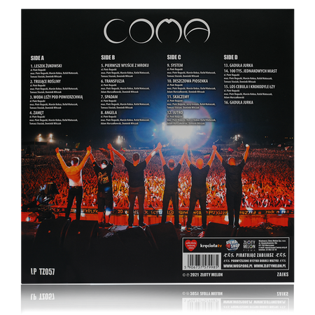 COMA - 2xLP Winyl - 20 PW - 2014 Reedycja 2021