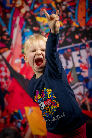 Bluzka niemowlęca z długim rękawem 32. Finał - granatowa