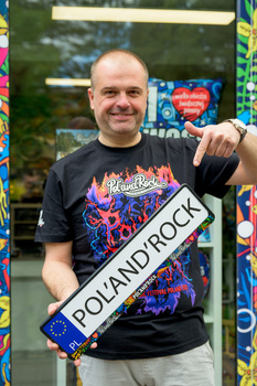 Ramki do tablic rejestracyjnych (samochód) - Pol'and'Rock (2025)