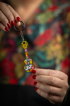 Brelok Gitara żółta 32. Finał