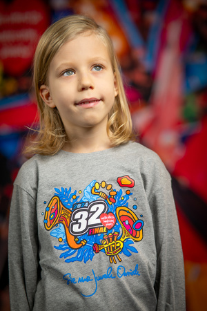 Bluzka dziecięca z długim rękawem 32. Finał - szara