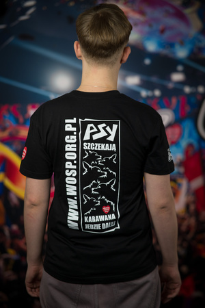 T-shirt męski - Psy szczekają