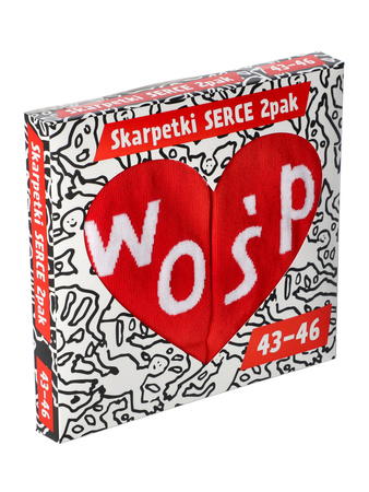 Skarpetki SERCE 2pak