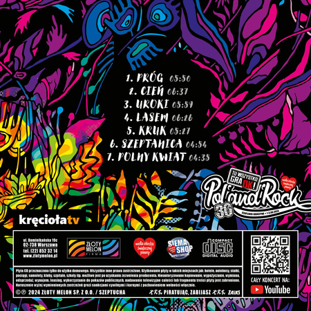 CD Szeptucha live Pol’and’Rock 2024