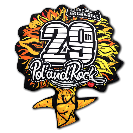 Poduszka 29. Pol'and'Rock SŁONECZNIK