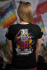 T-shirt damski - 30. Pol'and'Rock - PEACE LOVE MUSIC