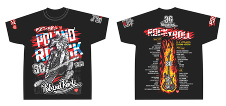 T-shirt męski - 30. Pol'and'Rock LINE UP