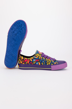 Trampki Niskie 31. Pol'and'Rock - FLOWER POWER