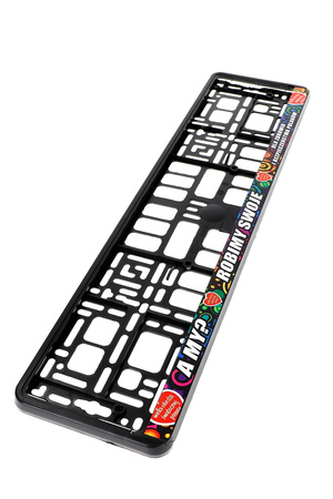 Ramki do tablic rejestracyjnych (samochód) - WOŚP (2025) 