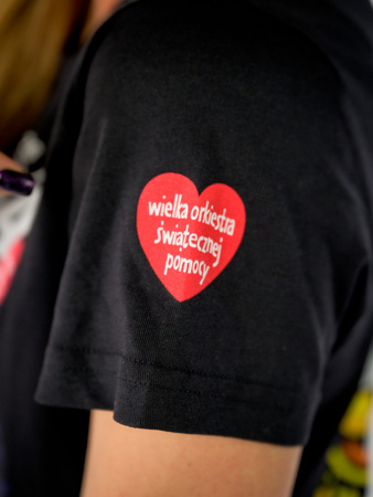 T-shirt damski - POMAGANIE- 34. Finał