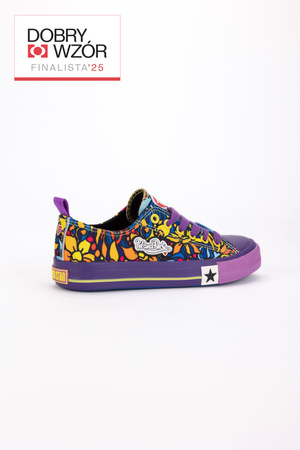 Trampki Niskie 31. Pol'and'Rock - FLOWER POWER