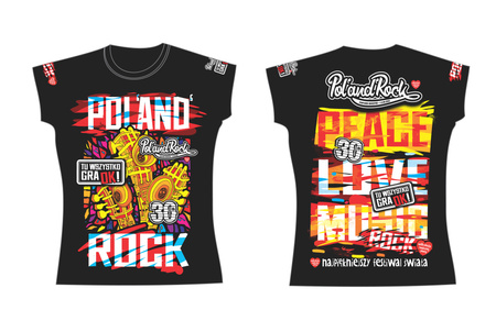 T-shirt damski - 30. Pol'and'Rock 