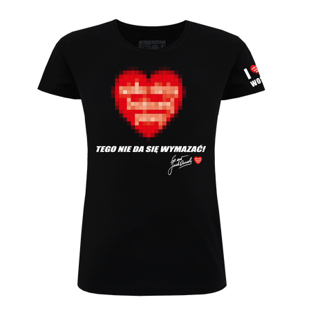 T-shirt damski Tego nie da się wymazać (duże)