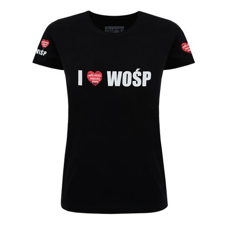 T-shirt damski I LOVE WOŚP