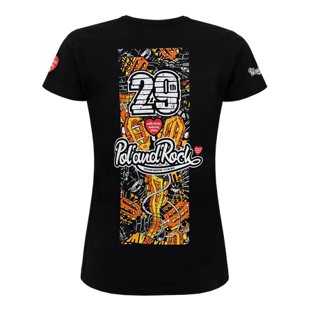 T-shirt damski 29. Pol'and'Rock Płonąca Pacyfa