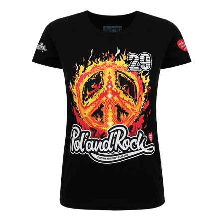 T-shirt damski 29. Pol'and'Rock Płonąca Pacyfa