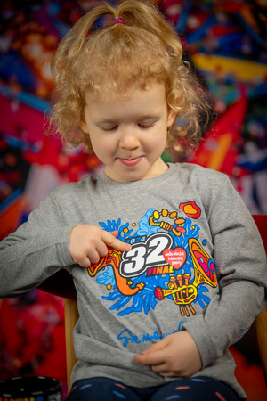 Bluzka niemowlęca z długim rękawem 32. Finał - szara