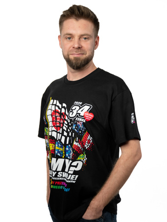 T-shirt męski - FLAGI - 34. Finał