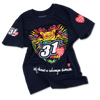 T-shirt dziecięcy 31.Finał Lemur- granatowy