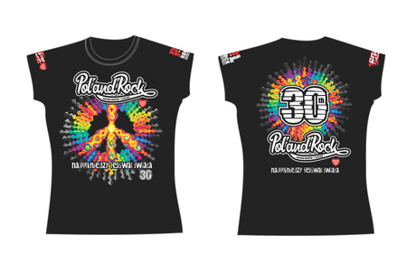 T-shirt damski - 30. Pol'and'Rock PACYFA