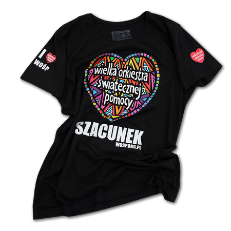 T-shirt damski Szacunek