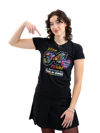 T-shirt damski - UŚMIECH - 34. Finał