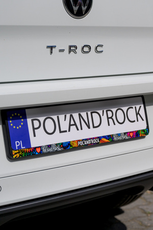 Ramki do tablic rejestracyjnych (samochód) - Pol'and'Rock (2025)