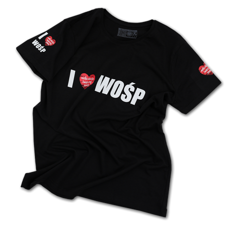 T-shirt damski - LOVE WOŚP