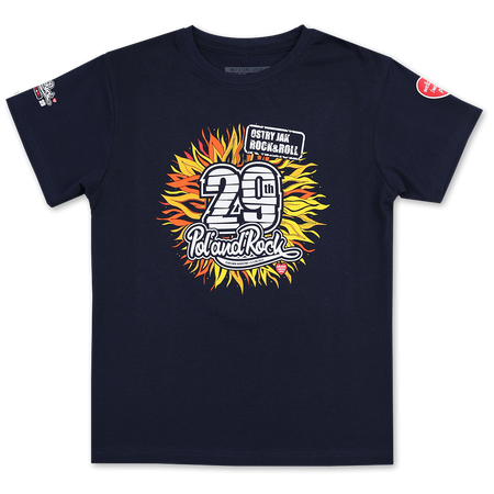 T-shirt dziecięcy29. Pol'and'Rock Słonecznik - granatowa