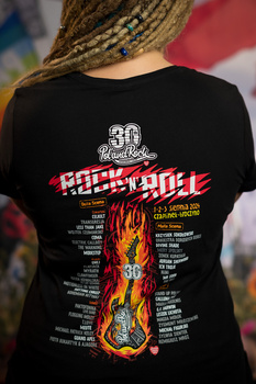 T-shirt męski - 30. Pol'and'Rock LINE UP