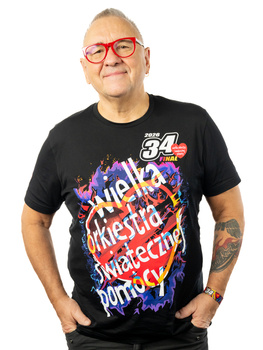 T-shirt męski - POMAGANIE- 34. Finał
