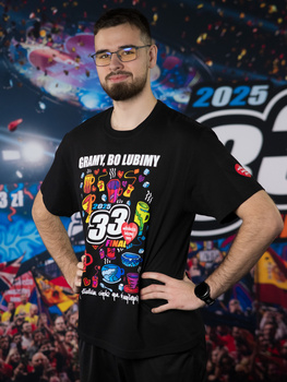 T-shirt męski 33. Finał KUBECZKI