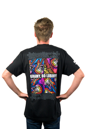 T-shirt męski - GRAMY, BO LUBIMY