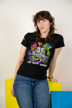T-shirt damski - 31.Pol'and'Rock - FLAGI
