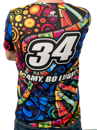 T-shirt sportowy męski 34. Finał 