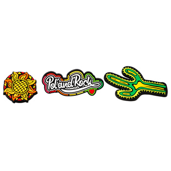 Przypinki do sznurówek - Pol'and'Rock - 3pak – MEKSYK