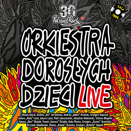 Orkiestra Dorosłych Dzieci live Pol’and’Rock 2024-Winyl