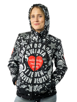 Softshell damski ZWIERZAKI