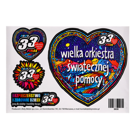 Naklejki Samochodowe 33. Finał