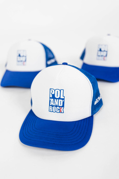 Czapka z daszkiem - Pol'and'Rock - NIEBIESKA