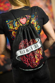 Plecak - worek Ogień w Sercu