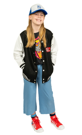 Bluza bejsbolówka dziecięca - Pol'and'Rock - CZARNA