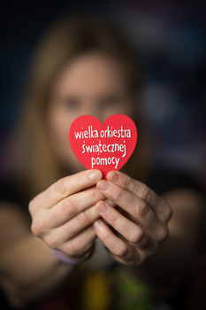 Magnes Czerwone Serce WOŚP